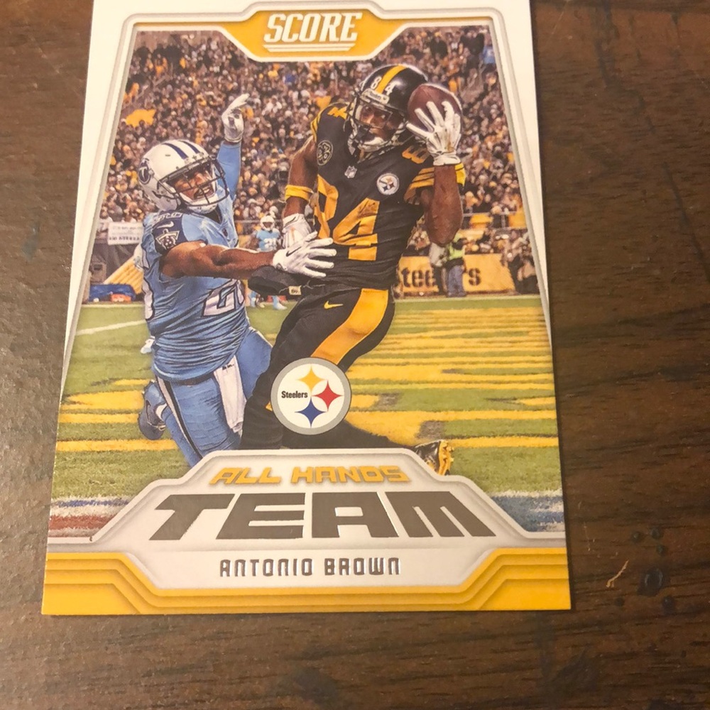 2018 panini card #2 Antonio Brown